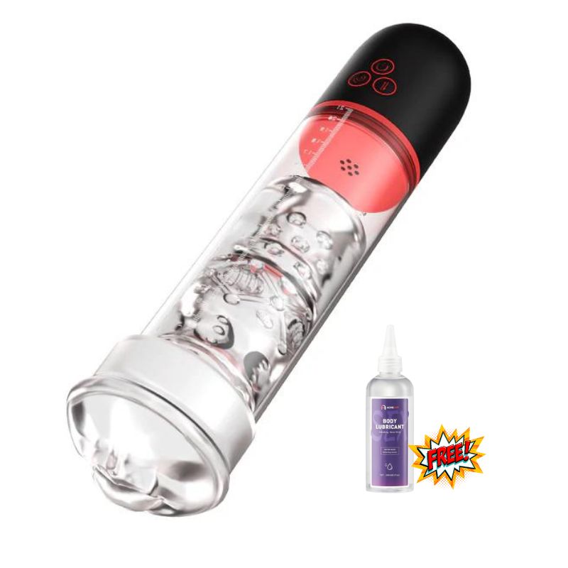 Oral Love - S-Hande Upgraded 2 IN 1 Sucking Vibrating Penis Pump