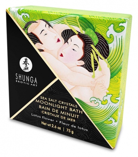 Shunga - Crystal Bath Salt Lotus - 75g