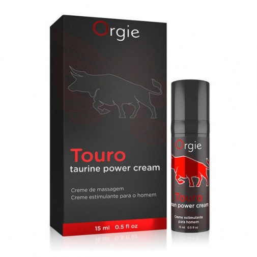 Orgie - Touro - Men's Taurine Energetic Cream - 15ml