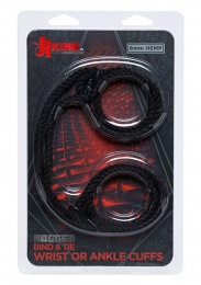 Doc Johnson - Rope Hands/Cuffs - Black