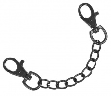 Fetish Submissive - Vegan Leather Cuffs - Black