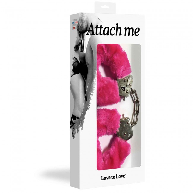 Love to Love - Attach Me 手銬 - 粉紅色 照片-2