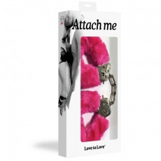 Love to Love - Attach Me Handcuffs - Pink