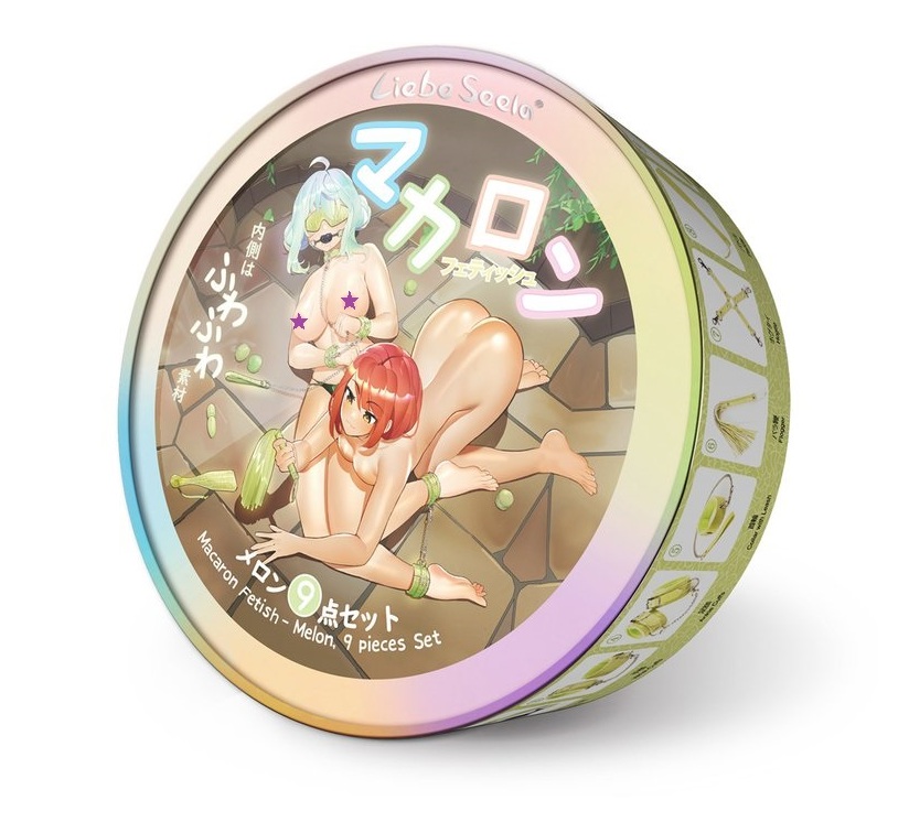 Liebe Seele - 馬卡龍 9件捆綁套裝 - 蜜瓜色 照片-2