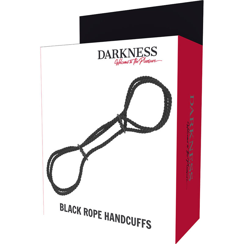 Darkness - 繩索手銬 - 黑色 照片-4