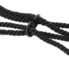 Darkness - Rope Handcuffs - Black