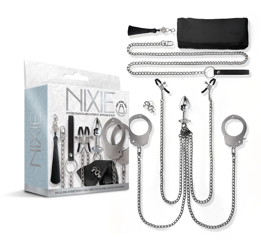 Nixie - 可互換束縛套裝 8件裝 照片-9