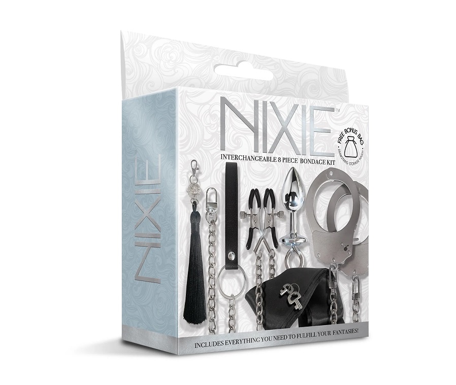 Nixie - 可互換束縛套裝 8件裝 照片-10
