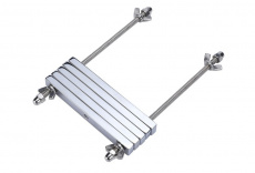 MT - Screw extrusion finger clip - Silver