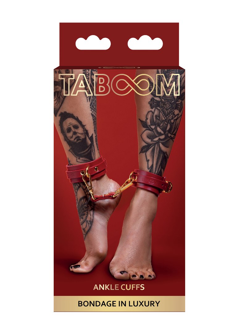 Taboom - 腳踝扣 - 紅色 照片-5