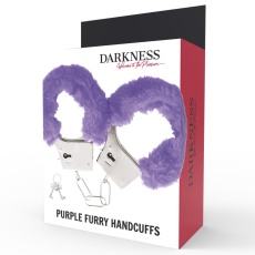 Darkness - Furry Handcuffs - Purple