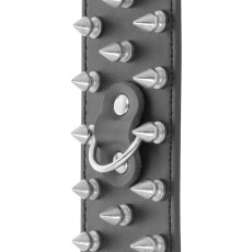 Darkness - with barbed buckle - black