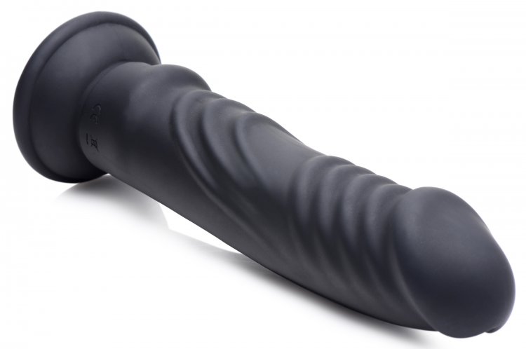 Zeus Electrosex - E-Stim Pro 5X 遙控電擊震動仿真陽具 - 黑色 照片-7