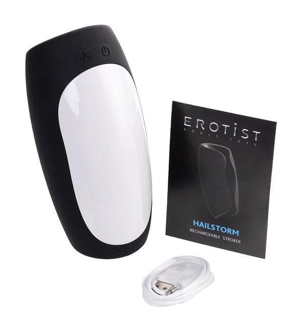 Erotist - Hailstorm 自慰器 - 黑色 照片-8