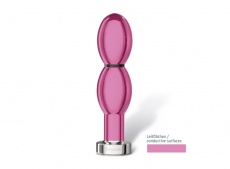 Mystim - O(H!)Thello E-Stim Dildo - Silver