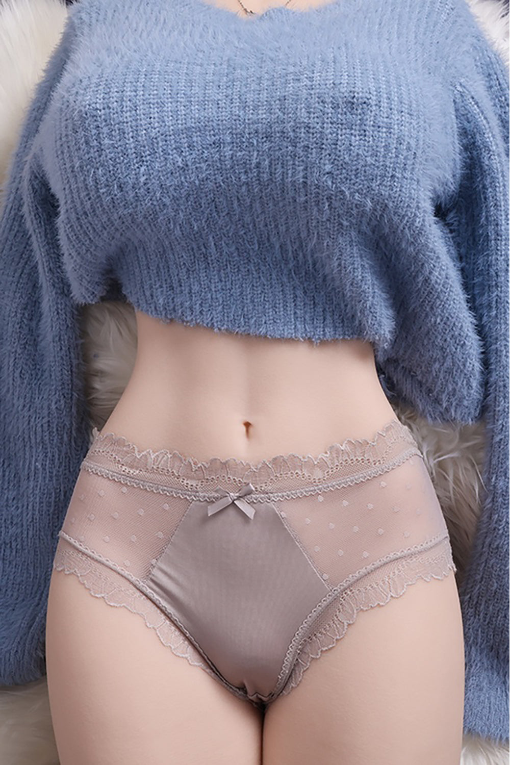 EU Stock - Anny 150cm #311 Full TPE Realistic Sex Doll Flat Boobs Adult Love Doll