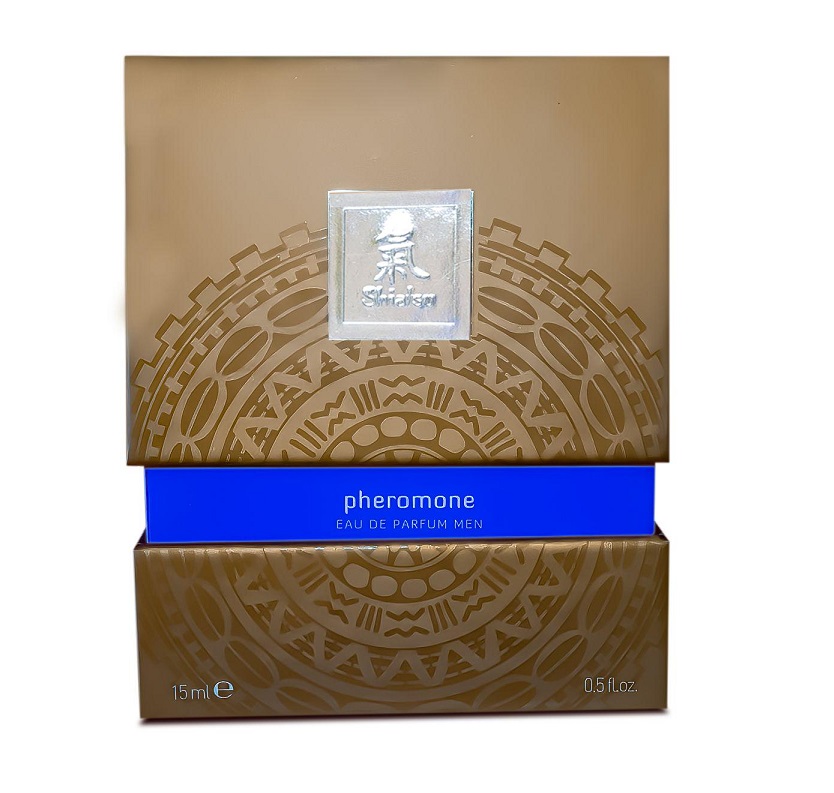 Shiatsu - Men's Pheromones Perfume - Dark Blue - 15ml Photo - 3