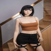 Admire 5.25ft (160cm) Small Breast Japanese Rich and Academic – Excellent Girl ALL-IN-ONE TPE Sex Doll & Silicone Sex Doll DX18206 YouQu Doll