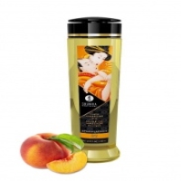 Shunga - Stimulating Organic Massage Oil Sweet Peaches - 240ml